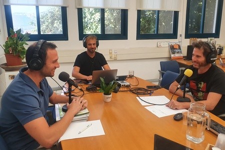 עידו רומניאק עם אולג אפשטיין