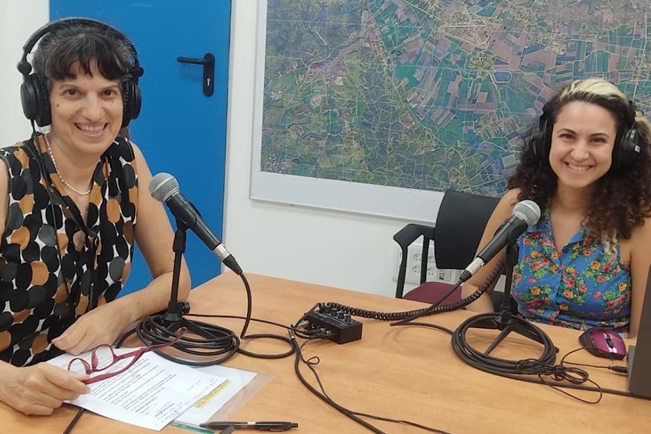רותם בכר, מנהלת הספרייה האזורית ואת דר תאיר תגר שפריר