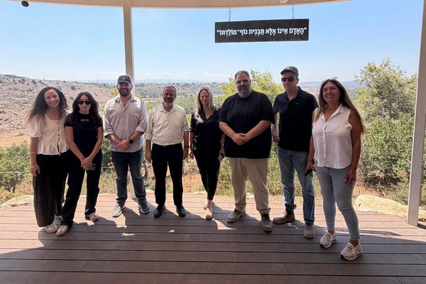 ביקור מנכל משרד האוצר וראשי קק״ל והחטיבה להתיישבות